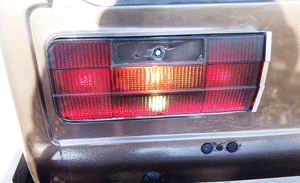 Тюнинг задних фонарей  автомобиля