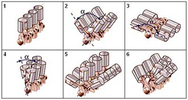 Схемы автомобильных двигателей