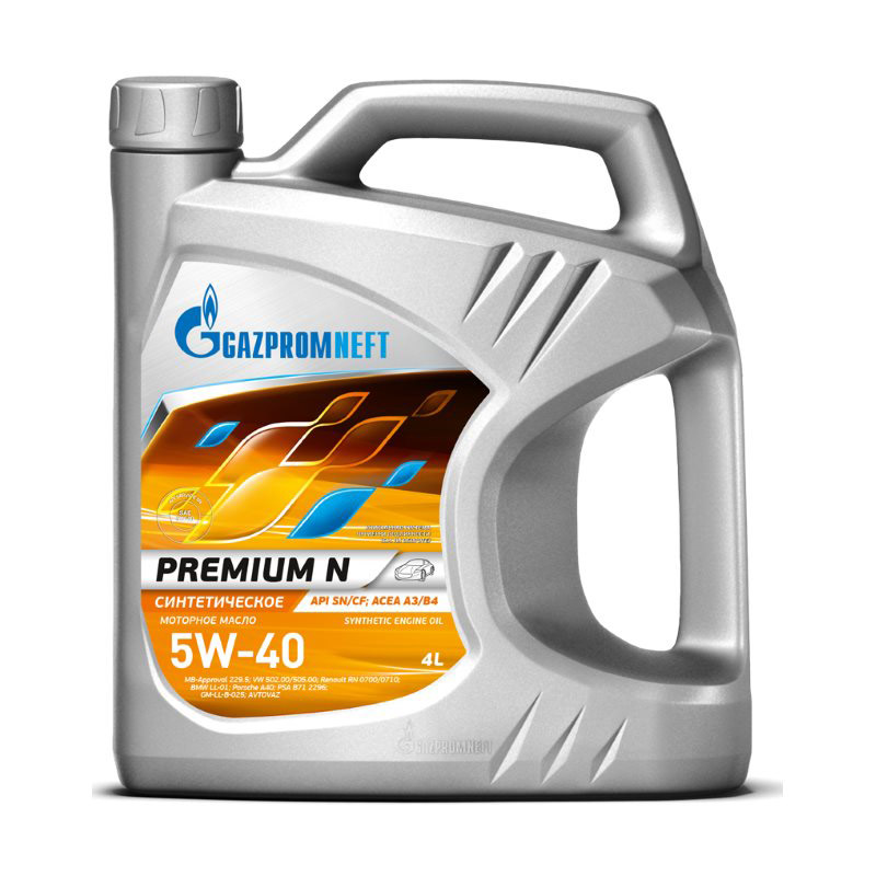 Моторное масло Газпромнефть Premium N 5w-40