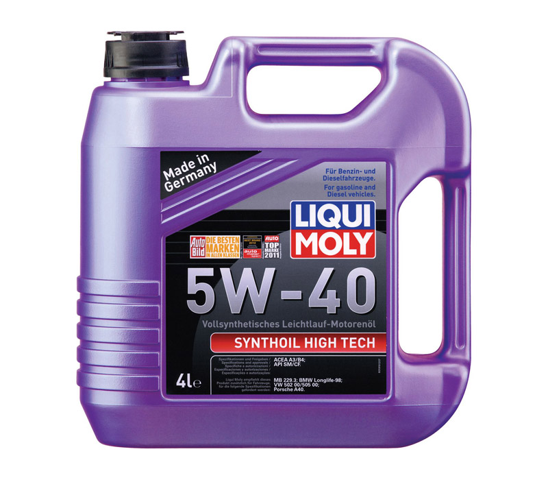Моторное масло Liqui Moly Synthoil High Tech 5W-40