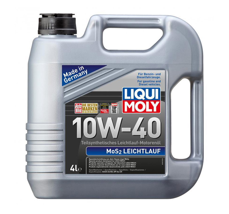 Моторное масло Liqui Moly 10w-40 Mos2 Leichlauf
