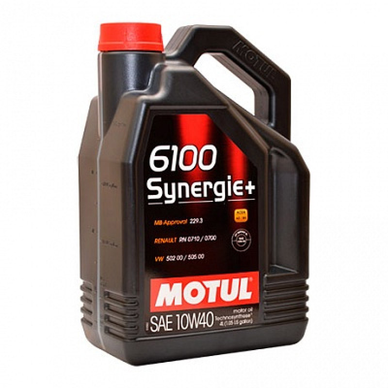 Моторное масло Motul 6100 Synergie+ 10W-40