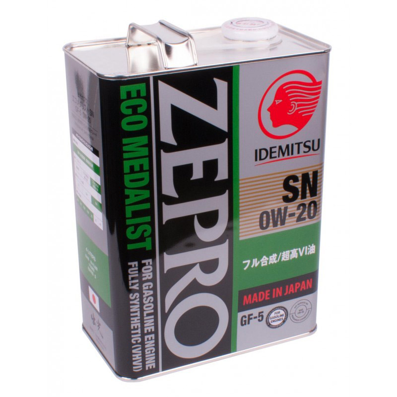 Моторное масло Idemitsu Zepro Eco Medalist 0W-20 SN-GF5